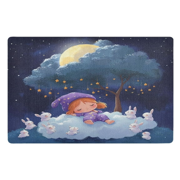 BZSMCE Floor Mats 32x20in Baby Sleeping Creativity Doormats