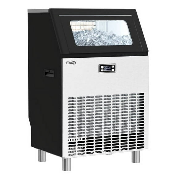 KoolMore 22 in. Air Cooled Undercounter Commercial Ice Maker, 265 lbs./24h.