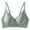Green, variant on Women's Push Up Wireless Bra, Womens Bras, Women Solid Color Back Closure Adjustable Strap Thin Push Up Support Comfortable Bra Black, 38/85AB