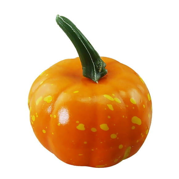 Toystoory 16 piezas calabaza artificial simulación calabaza feliz Halloween Kits de decoración para fiestas