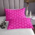thumbnail image 3 of Erosebridal Princess Bow Coverlet Set Twin, Cartoon Stripes Bedding Set, Bow-tie Room Decor 2pcs, 3 of 5