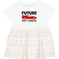 thumbnail image 3 of Inktastic Future Pit Crew Red Race Car Girls Baby Dress, 3 of 5