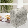 thumbnail image 3 of Floral Stand Mixer Cover, Outline Drawings of Buds and Flower Petals Branches, Kitchen Appliance Organizer Bag Cover with Pockets, 5 Quarts, Dark Rosewood Pale Tan, by Ambesonne, 3 of 4
