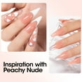 thumbnail image 6 of Gellen Poly Gel Nail Extension Gel, 60g Peachy Nude Builder Nail Gel Long Lasting Trendy Nail Art Design for Salon Manicure Beginner Easy DIY, 6 of 9
