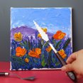 thumbnail image 3 of pitrice Oil Painting Scraper Stainless Steel Mixing Handle Acrylic Paint Tool Irregular-shape Serration Palette Scrapers E6, 3 of 9