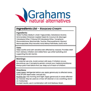 Grahams Natural Rosacea Cream, Natural Anti-Redness Moisturizer (75g Tube)