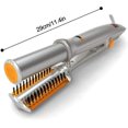 thumbnail image 2 of 2 In 1 Rotary Iron, 32 Millimeter Ceramic Coating Curler Hair Curler Iron, With Temperature Control Wet To Straighten Hair Straightener Clips（EU Regulation）, 2 of 5