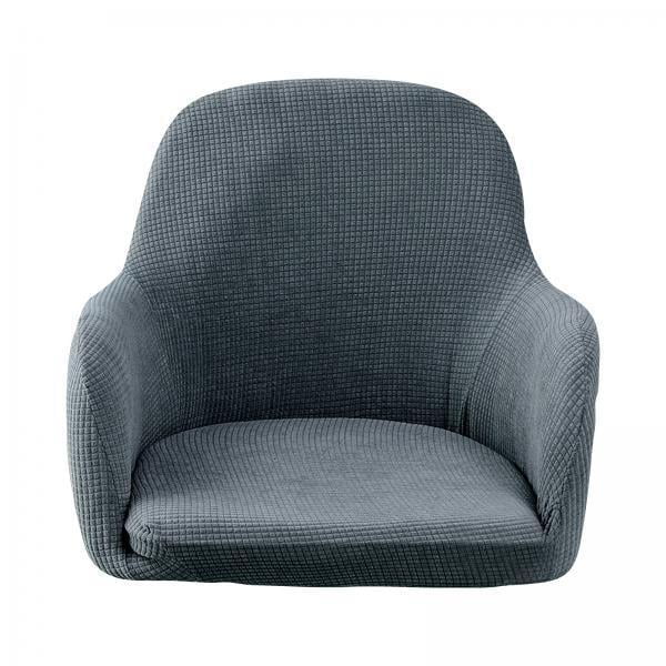 2xJacquard para Sils de Comedor Protector para Sils de Comedor Gris Sunnimix fundas para sillones de comedor