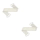 thumbnail image 4 of Matsuzay Tira de baño de lufa Natural, y profundo, exfoliante para la piel del cuerpo de la ducha, conveniente para lavar la espalda, beige 2piezas Matsuzay CBP129931, 4 of 5