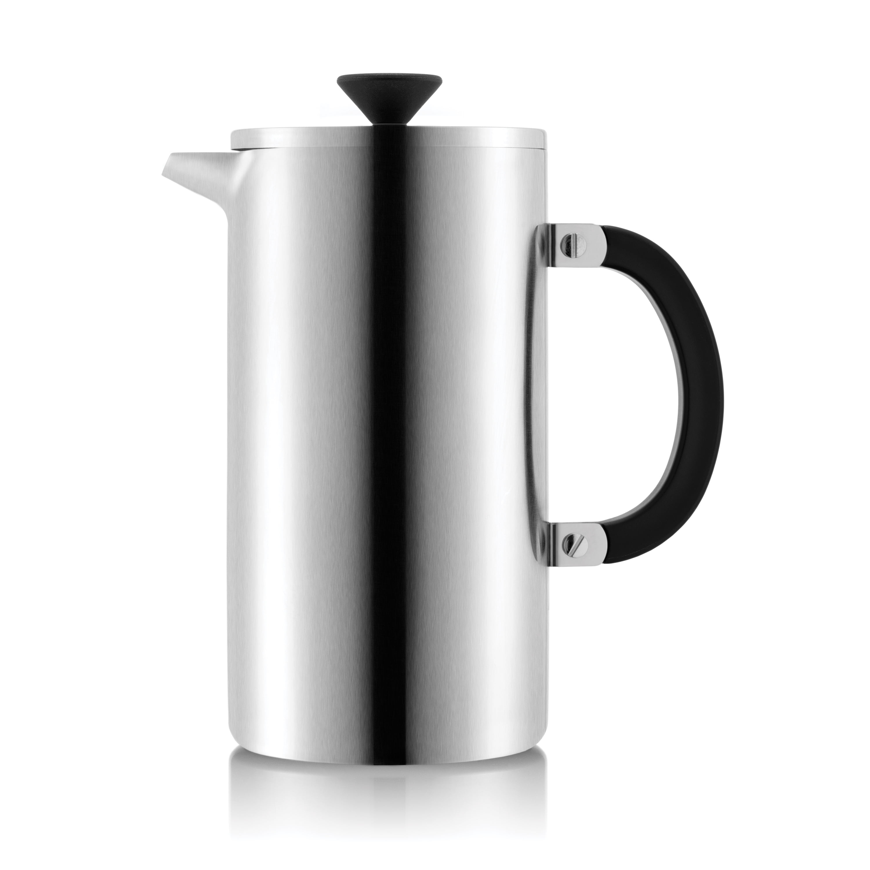BODUM Tribute Double Wall French Press Coffee Maker, 34 Ounce, Stainless Steel
