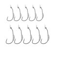 thumbnail image 1 of 10 piezas Ganchos con Pesas Resorte Swimbait Acero de Alto Carbono Paso Ancho Pesca Sunnimix Gancho Twistlock, 1 of 8