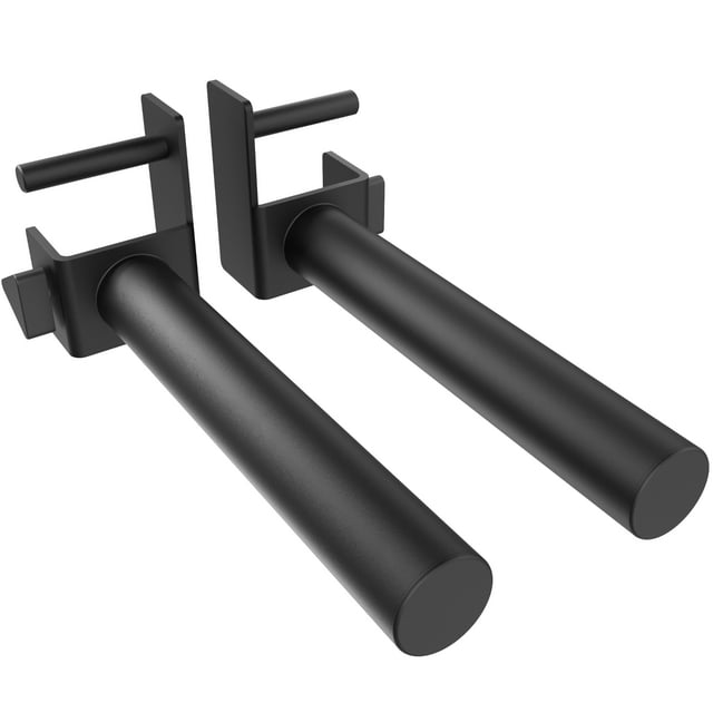 Synergee Support de Rangement pour Disques de Poids pour Supports Power 2x3 et Squat. Convient aux Trous de 5/8 Pouces. Porte-Dos Olympique Monté sur Rack pour un Rangement de Poids Organisé.