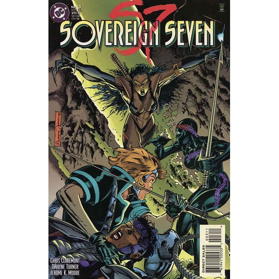 Sovereign Seven #3 VF ; DC Comic Book