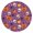 Halloween-236, variant on Seasonal Elastic Hem Tablecloth 34x34 Inch - Halloween Themed Stretchable Cover with Spooky Ghost and Pumpkin Pattern Protection