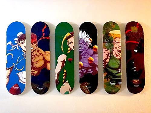 Sk8ology Skateboard Deck Display Wall