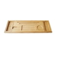 thumbnail image 1 of DOLITY Multipurpose Bath Tub Tray with Slots Stretchable Adjustable Organizer Rack for, 1 of 6
