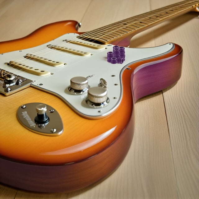 unbranded 20Ud Componentes De Metal Color Morado Para Guitarra Folk Y Acústica Con Duradero Y Preciso