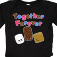 thumbnail image 4 of Inktastic Together Forever S'mores Boys or Girls Long Sleeve Baby Bodysuit, 4 of 5