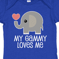 thumbnail image 4 of Inktastic My Gammy Loves Me Grandchild Boys or Girls Baby Bodysuit, 4 of 5
