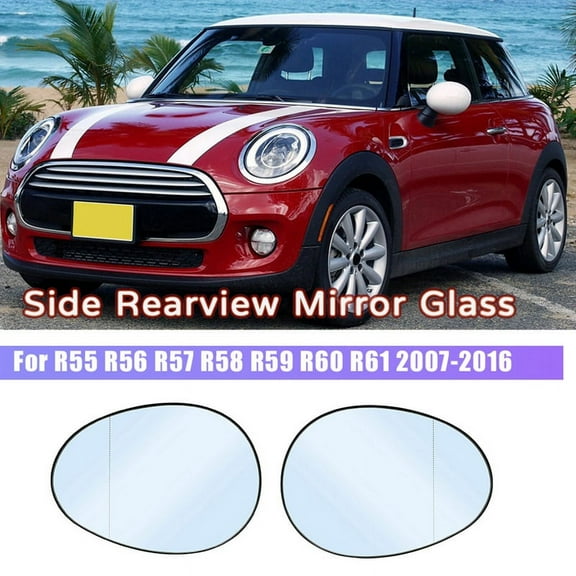 Left Side Rearview Mirror Glass Heated for MINI COUNTRYMAN R55 R56 R57 R58 R59 R60 R61 2007-2016
