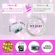 thumbnail image 3 of Guirnalda de luces LED chzk, 2 m, 20 luces LED centelleantes, rosa, 3 of 7