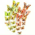 thumbnail image 4 of Pegatinas De Pared 3D Estéreo De Doble Capa Mariposa Pegatinas De Pared Imanes De Nevera Mural Para Niños Decoración De Habitación De Hogar Monstrate HA022758-00, 4 of 7
