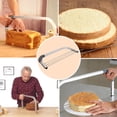 thumbnail image 4 of Hot Discounts, Cake Shaping Tool, Layer Cutting Machine, Stainless Steel, Non-Slip Base, For Baking, Precise Cuts, Professional Grade, Kitchen Essential, Home Baking, Wedding Cakes Akmoler, 4 of 9