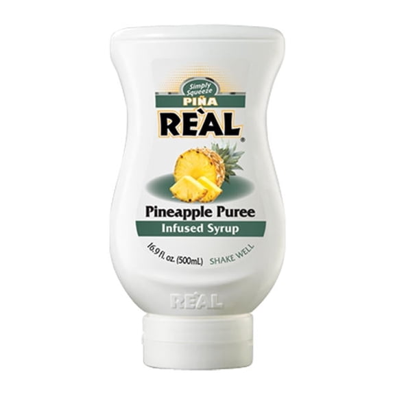 Real Infused Pina Syrup cs 6/16.9 oz