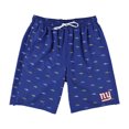 thumbnail image 1 of NFL New York Giants Printed Swim Bottom Trunks para hombre, azul, grande, 1 of 2