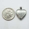 thumbnail image 4 of 930 Sterling Silver Heart Locket for Pictures with/out Necklace Chain., 4 of 9