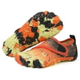 thumbnail image 5 of Gubotare Toddler Water Shoes Girl Kids Boys Girls Water Shoes Barefoot Aqua Socks Fast Dry Beach Swim Outdoor Sports Shoes for Toddler (Orange,Big Kids 1.5), 5 of 8