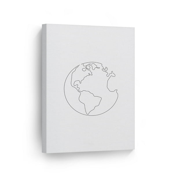 Smile Art Design Black And White One Line Minimalism Art World Drawing Painting Abstract Canvas Wall Smile Art Design Black And White One Line Minimalism Art World Drawing Painting Abstract Canvas Wall