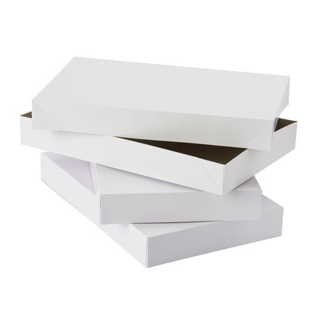 - American Greetings Medium White Shirt Gift Boxes, 3ct