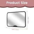 thumbnail image 3 of Baby Car Mirror with Premium Matte Finish for Rear Facing Infant with Wide Crystal Clear View, Shatterproof, Safety and stable, Crash Tested and Certified, 3 of 7