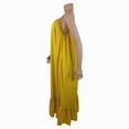 thumbnail image 3 of NIEWTR Robe d'Été Ample pour Femme, Robe de Plage d'Été à Col en V Sans Manches, Décontractée et Fluide, Maxi (Jaune, TG), 3 of 5