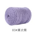 thumbnail image 1 of Nvzi Hilo para ganchillo - Suave y fácil de trabajar, ideal para bufandas, gorros, mantas y proyectos de bricolaje - Hilo premium para ganchillo, perfecto para principiantes y expertos, morado claro, 1 of 5