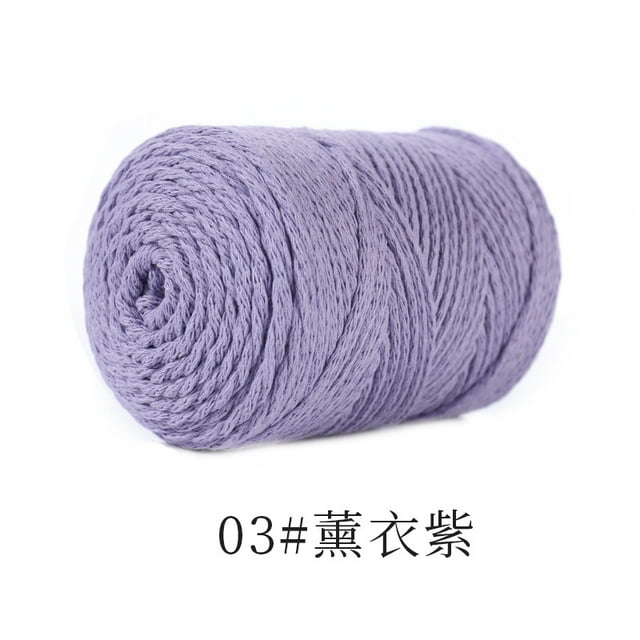 Nvzi Hilo para ganchillo - Suave y fácil de trabajar, ideal para bufandas, gorros, mantas y proyectos de bricolaje - Hilo premium para ganchillo, perfecto para principiantes y expertos, morado claro