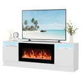 thumbnail image 1 of 1 Particleboard, Led Light Strip 70 Inch Hollow Tv Cabinet 1, 1 of 9