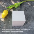 thumbnail image 4 of Block Rubber Carving Block for  Soft Crafts Hand Making Tool 3D Cube White 5x5x5CM, 4 of 7