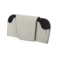 thumbnail image 1 of Estuche para Gafas de Sol de Coche Único Bargains Magnético Universal Soporte para Gafas de Visera de Coche Cuero PU Gris 17x8cm 1 Pcs, 1 of 1