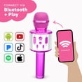 thumbnail image 3 of Micrófono de karaoke Move2Play Kids con Bluetooth y canciones, 3 of 6