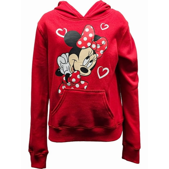 Disney Minnie Mouse Fleece Hoodie, (Girl's)