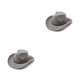 thumbnail image 3 of Sombreros de vaquero Qarigey Gorras suaves y cómodas para hombre Color caqui, 3 of 6