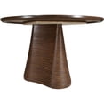 thumbnail image 4 of Meridian Furniture Bernada Brown Wood and Oak Veneer Dining Table, 4 of 13