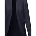 thumbnail image 3 of FashionOutfit Women's Classic Stylish Comfortable Open Front Draped Cardigan, 3 of 3