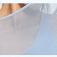 thumbnail image 5 of Vivianyn HD Women's Sheer Mesh Long Sleeve Crop Top, Casual Workout Top,Light Blue,Size S-XXL, 5 of 9