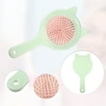 thumbnail image 3 of Unique Bargains 1pc Women Cat's Ears Airbag Hair Comb for Straight Curly Thick Wet Hair Green ABS TPR, 3 of 6