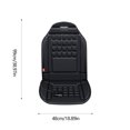 thumbnail image 3 of Dvkptbk Car Seat Cushion Car Heating Seat Cushion Heating Seat Cushion Car Home Office Insulation Pad Temperature Control Fiber Composite Material Car Accessories, 3 of 6
