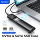 thumbnail image 2 of ORICO-carcasa de SSD M2 NVMe NGFF 10gbps PCIe, carcasa portátil USB C 3,2 Gen2, adaptador externo gratuito con disipador de calor de Metal, 2 of 4