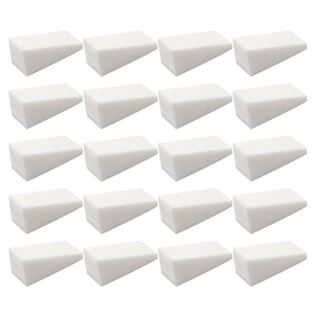 48Pcs Cosmetic Wedges Makeup Sponge Gradient Nail Art Manicure Sponge for Women